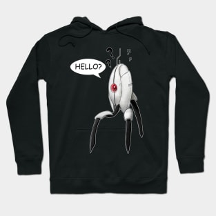 Hello? Portal turret Hoodie